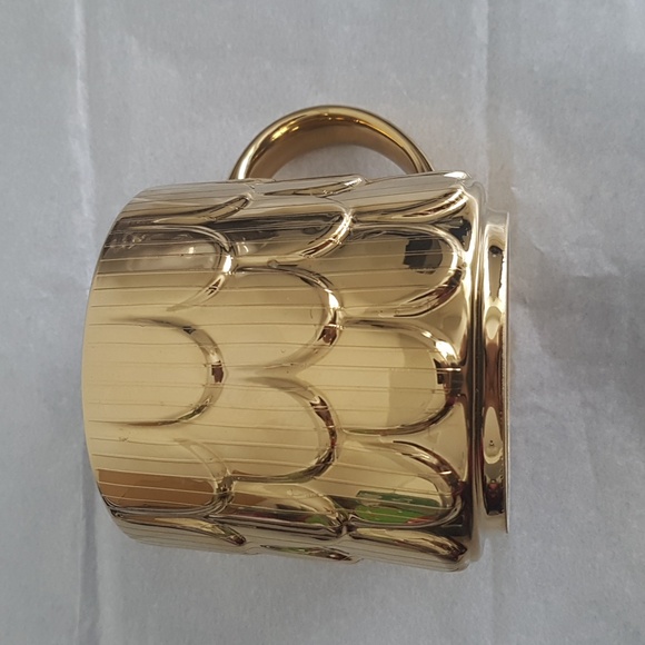 Starbucks 2019 Gold Mermaid Scale Holiday Mug 14 oz/414 ml - Picture 2 of 16